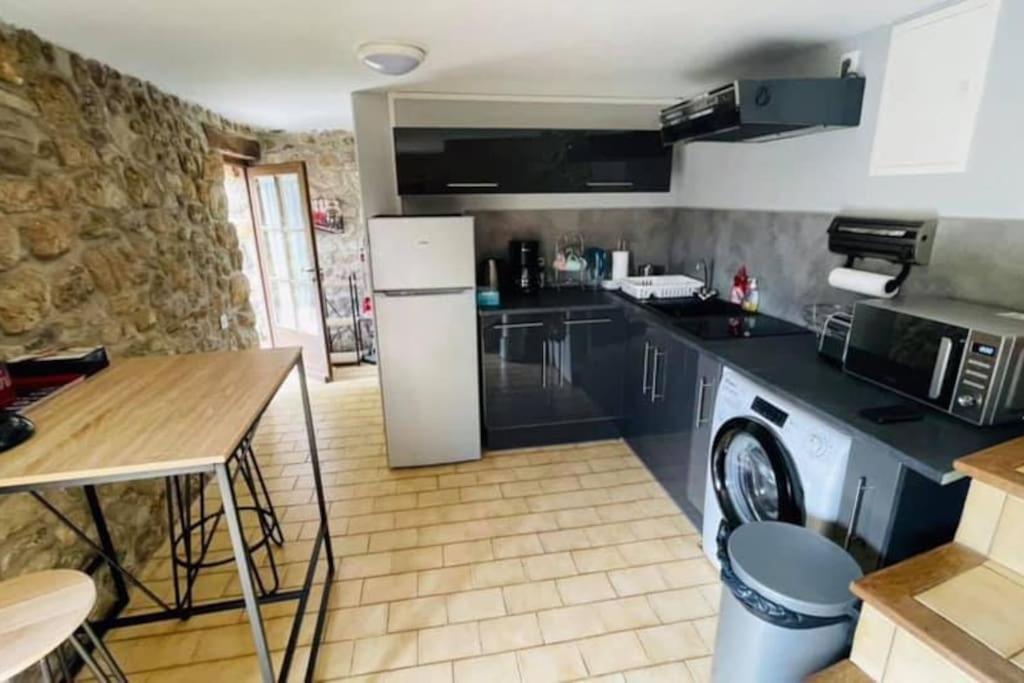 Apartament Gite Des 3 Vallees - Le Soleil Des Cevennes Saint-Jean-du-Gard Zewnętrze zdjęcie